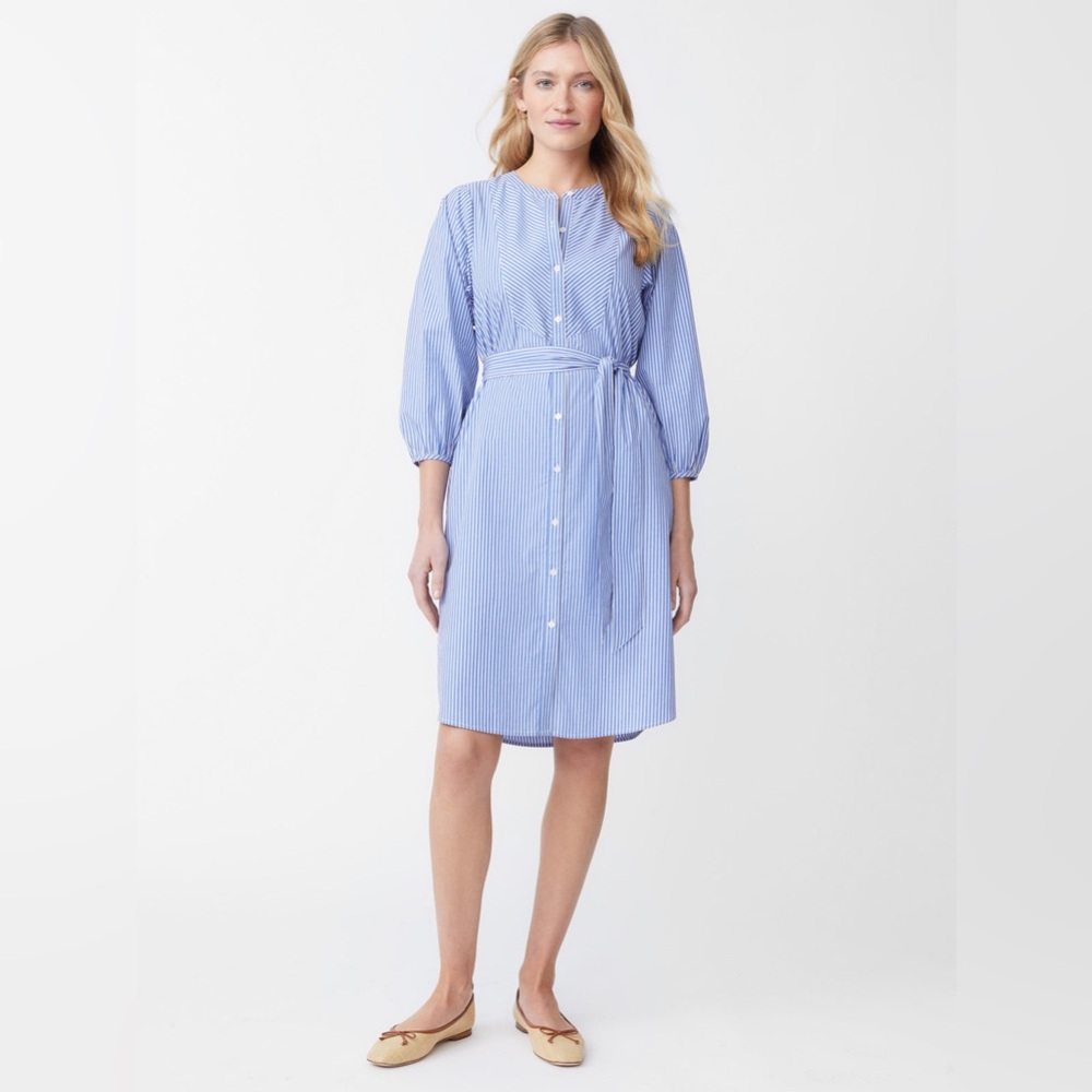 JMcLAUGHLIN Korinne Stripe Dress | L - Picture 2 of 11